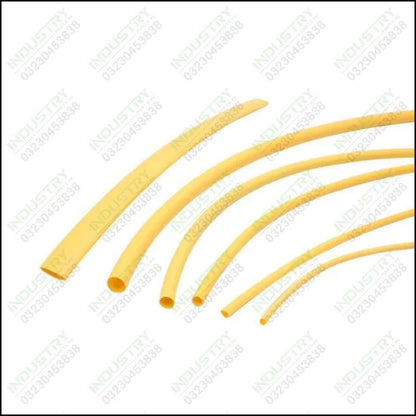 6mm Heat Shrink Sleeve Yellow Colour 5 meters in Pakistan - industryparts.pk