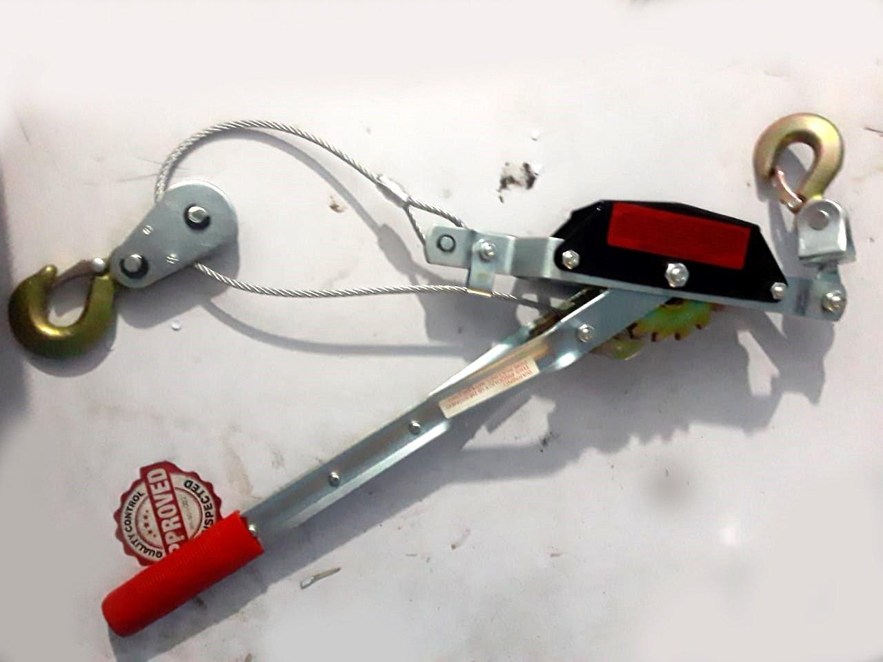 Rope winch, pulling capacity 2000 kg  2 Ton - industryparts.pk