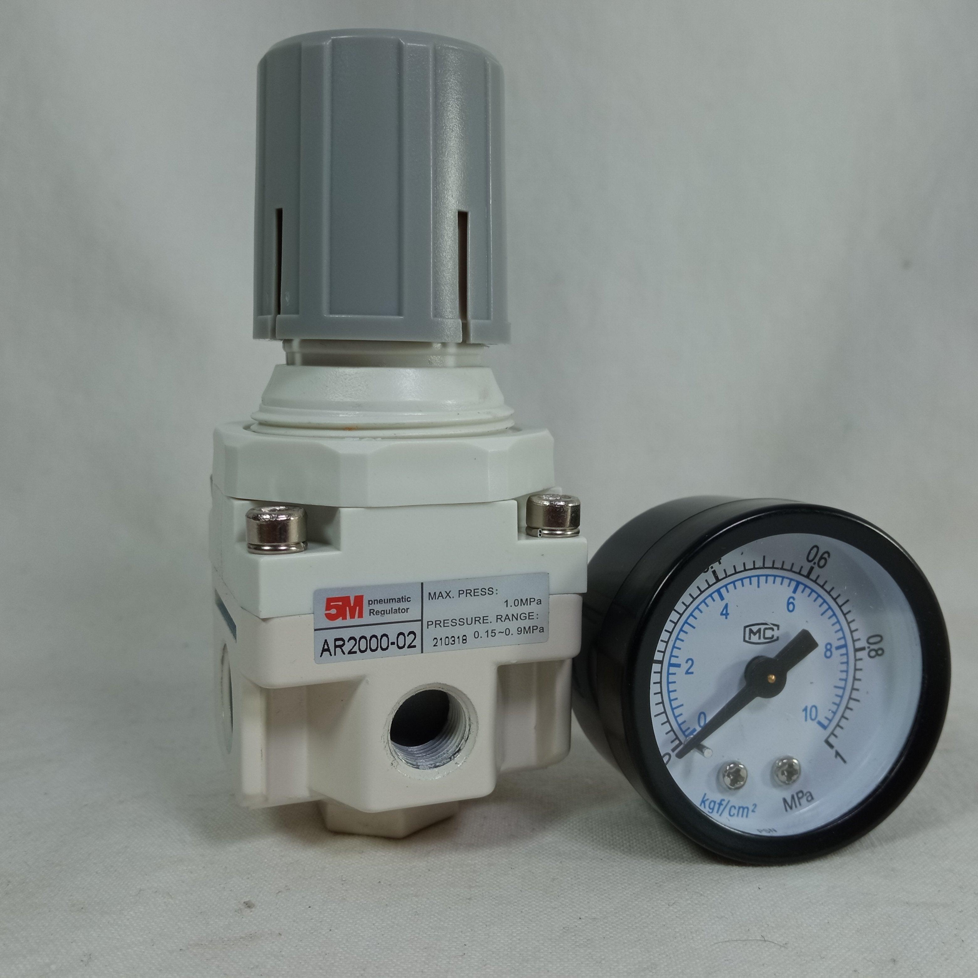 AR2000-02 Adjustable Air Regulator Pressure Gauge Reducing Valve Sign in Pakistan - industryparts.pk