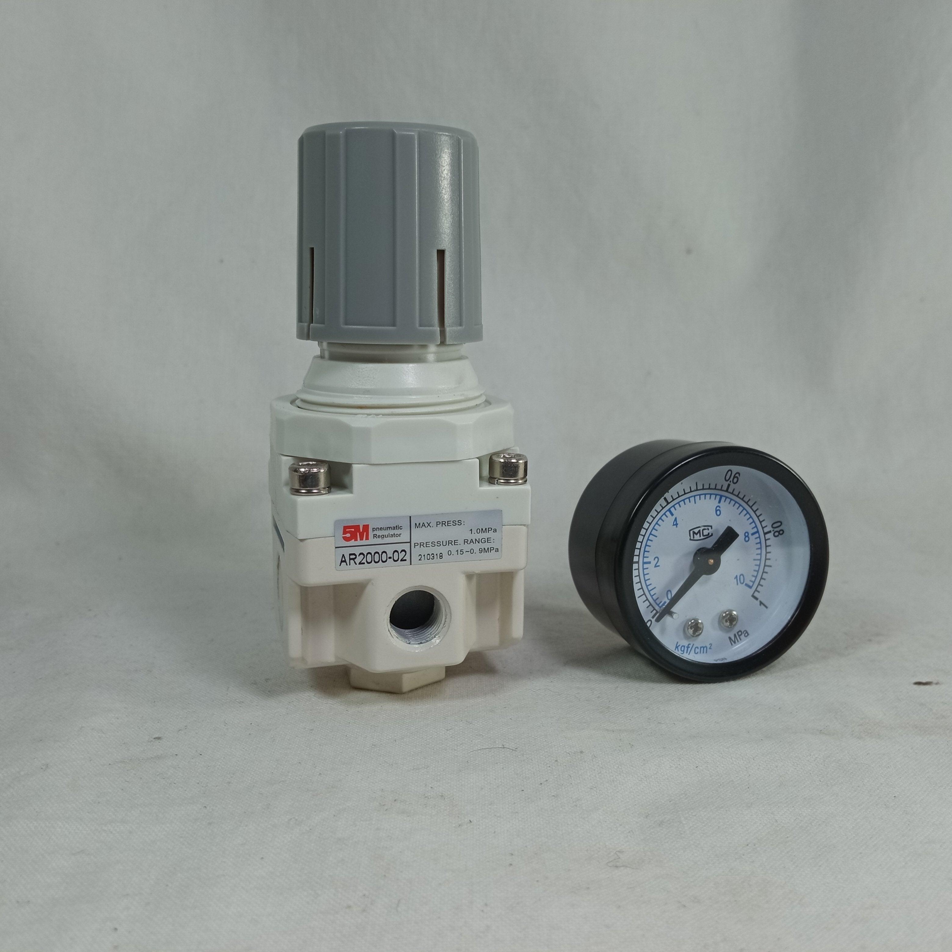 AR2000-02 Adjustable Air Regulator Pressure Gauge Reducing Valve Sign in Pakistan - industryparts.pk