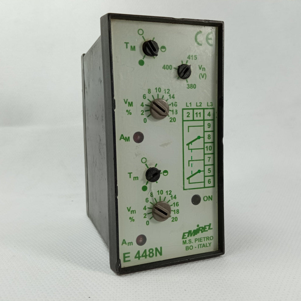 Emirel E448N Under Over Voltage Relay for Safety – industryparts.pk