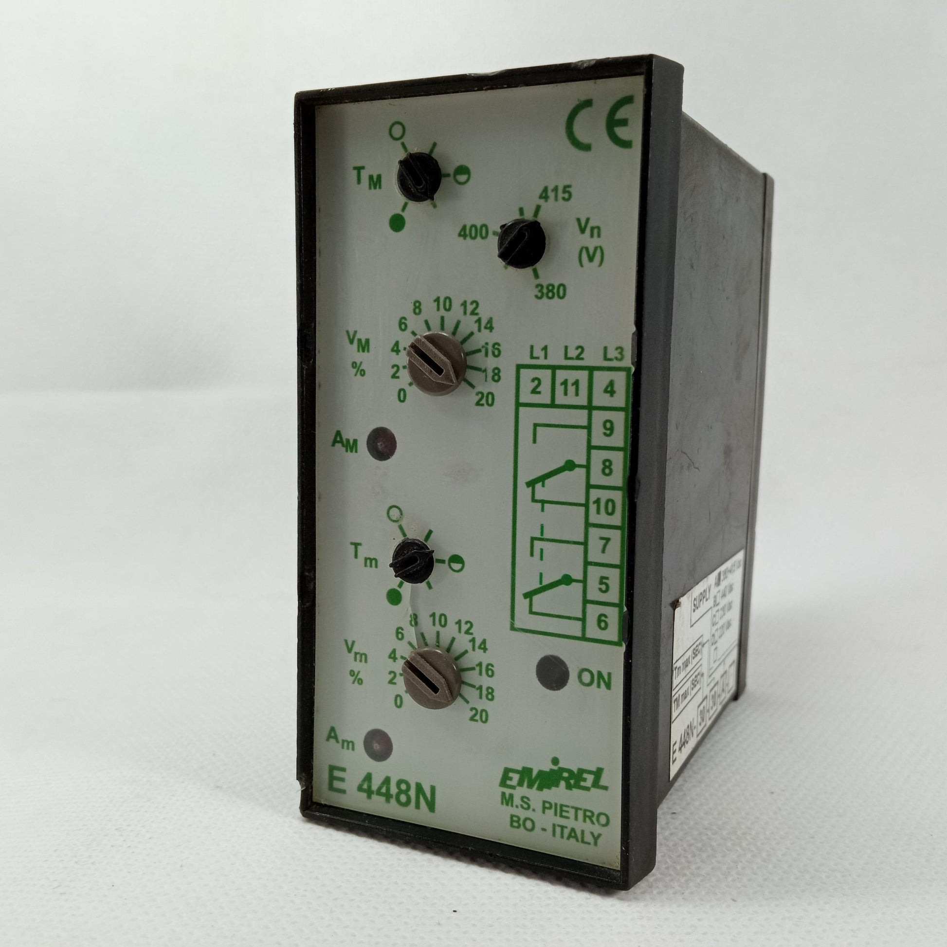 Emirel E448N Under Over Voltage Relay Lotted In Pakistan - industryparts.pk