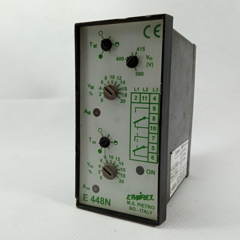 Emirel E448N Under Over Voltage Relay Lotted In Pakistan - industryparts.pk