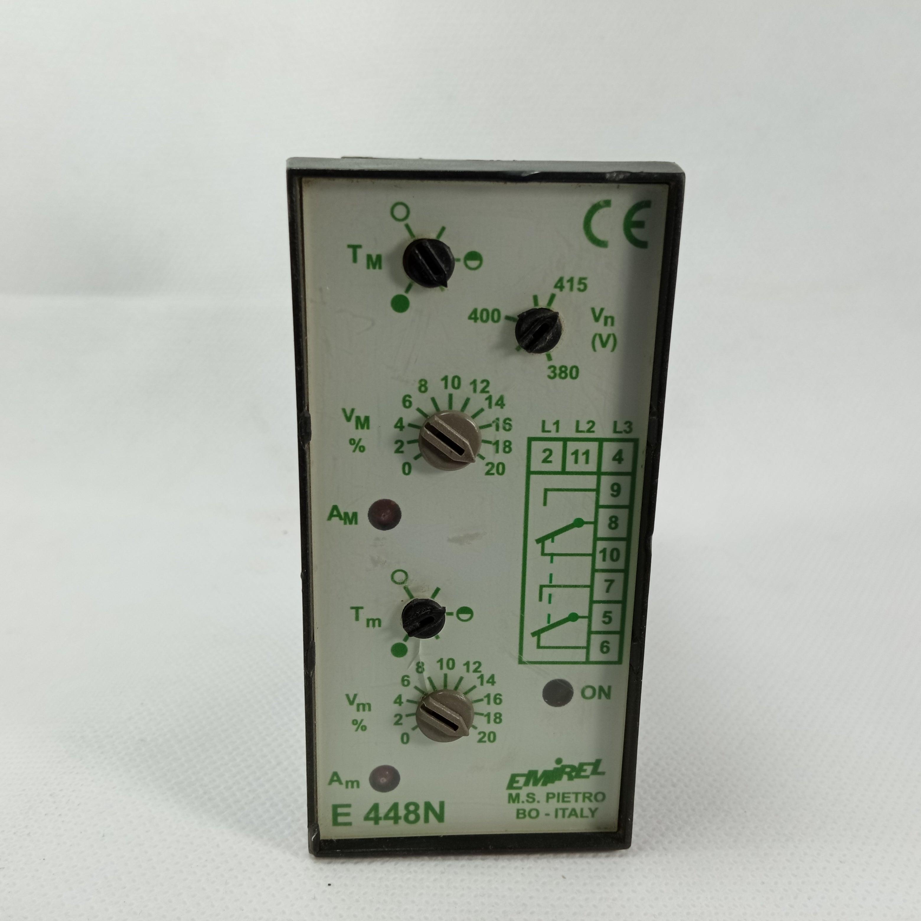 Emirel E448N Under Over Voltage Relay Lotted In Pakistan - industryparts.pk