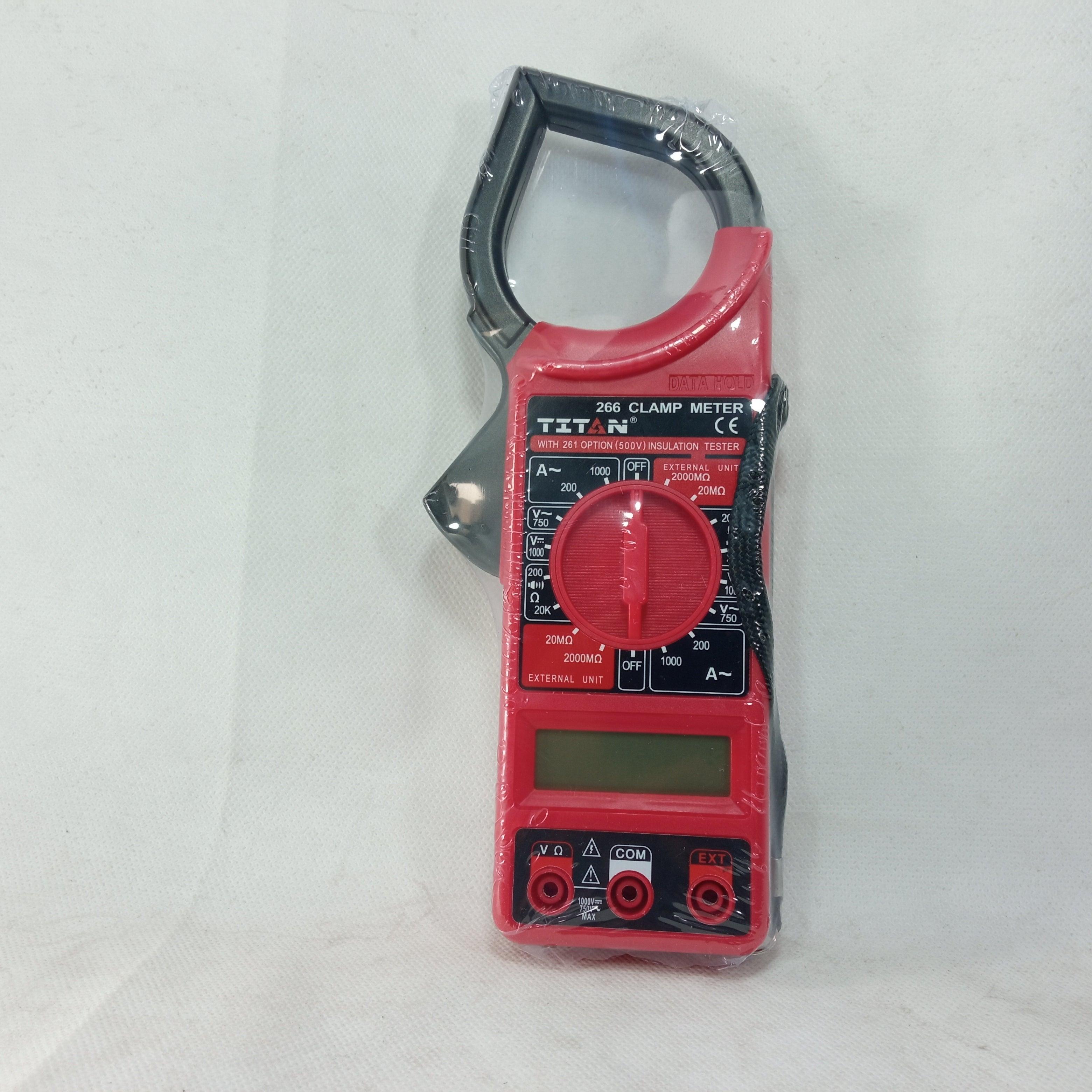 Titan Digital Clamp Meter DT266 in Pakistan - industryparts.pk