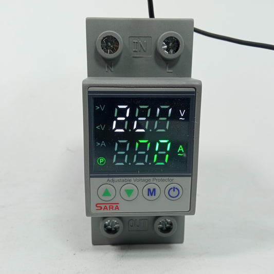 SARA Adjustable V/A Voltage Protector 63A in Pakistan
