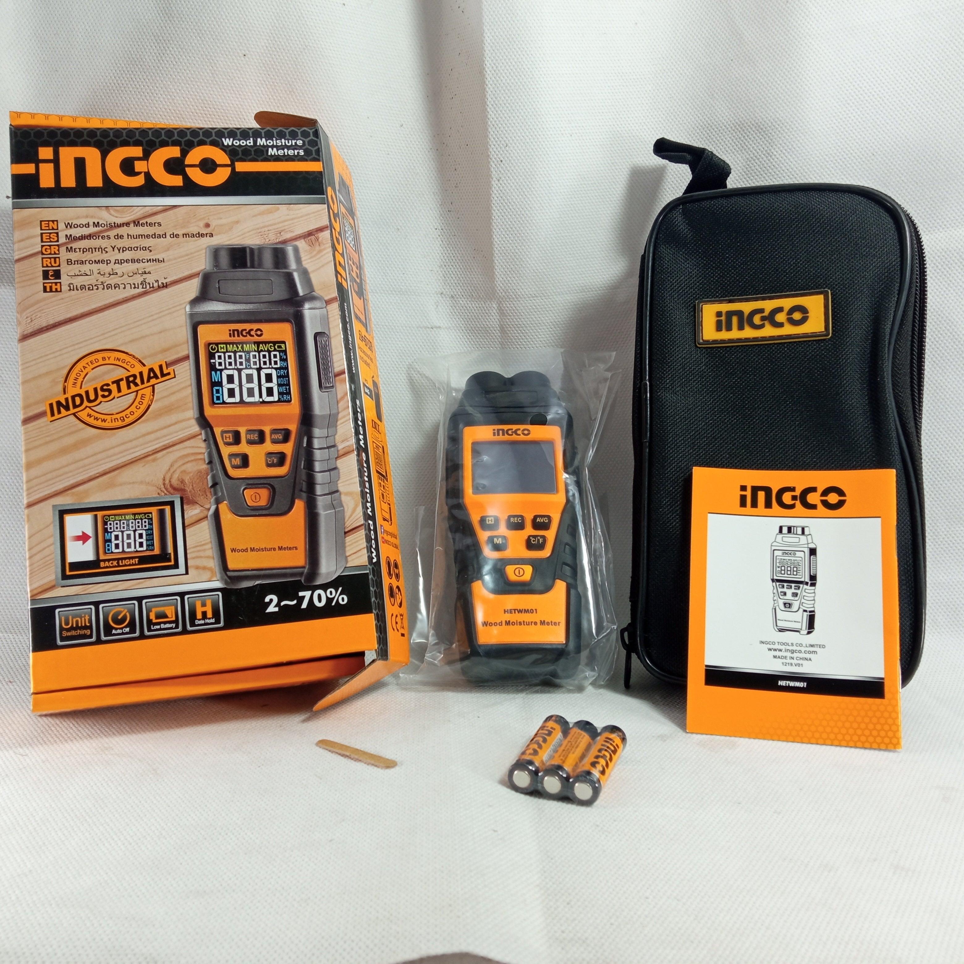 Ingco Wood Moisture Meters HETWM01 in Pakistan - industryparts.pk