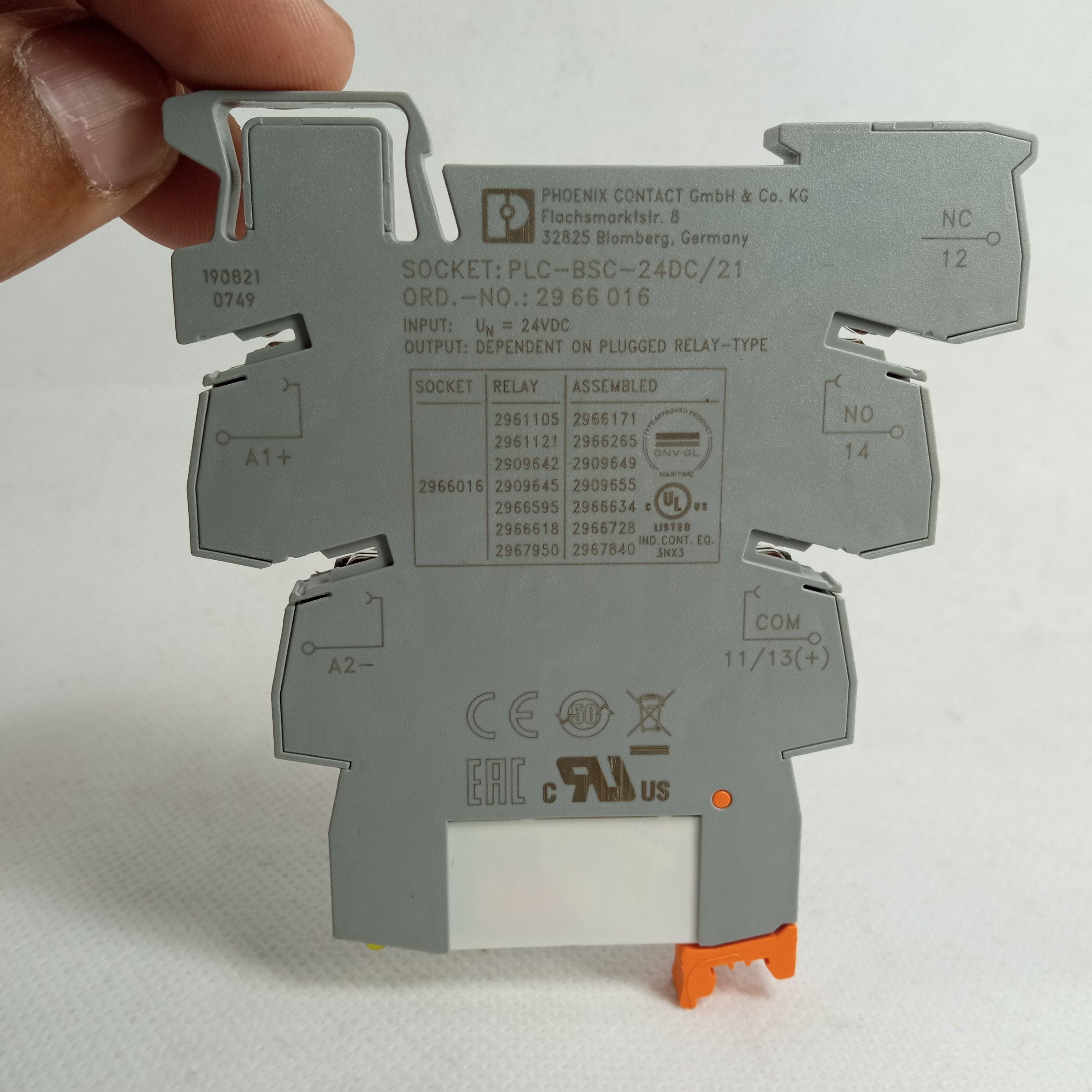 PHOENIX Contact Relay With Base 24V DC in Pakistan - industryparts.pk