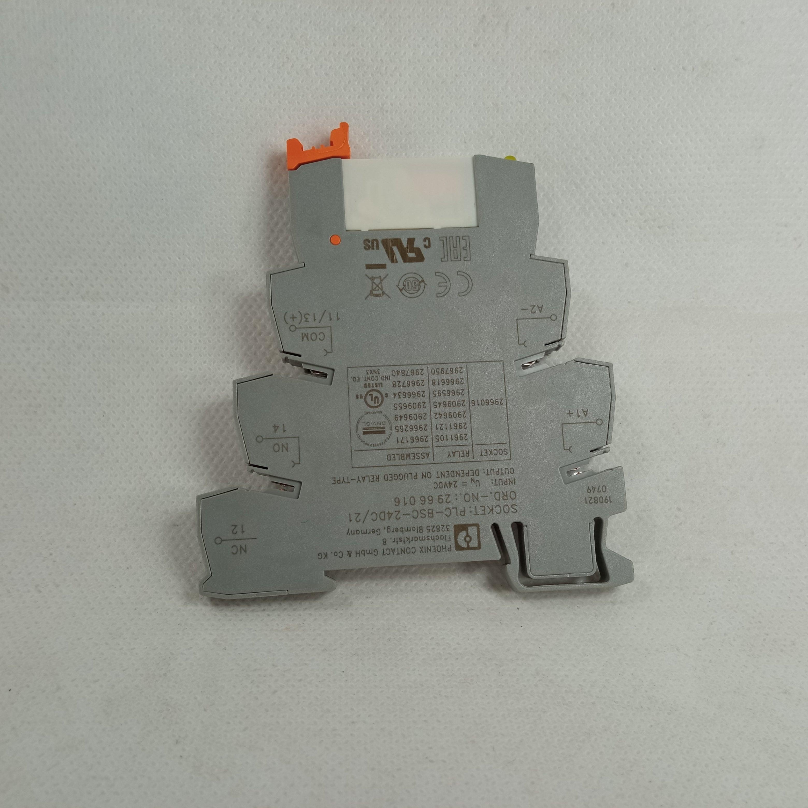 PHOENIX Contact Relay With Base 24V DC in Pakistan - industryparts.pk