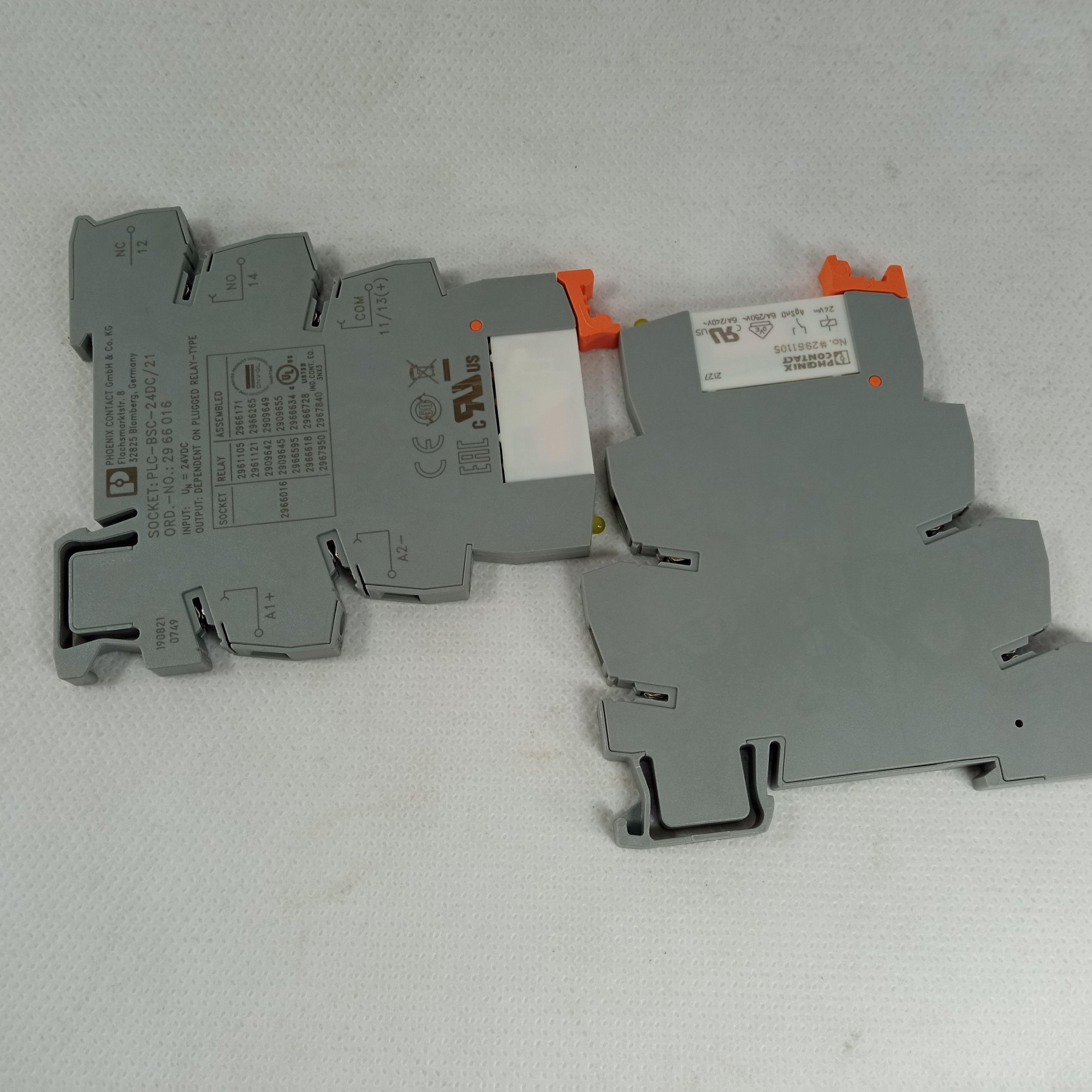 PHOENIX Contact Relay With Base 24V DC in Pakistan - industryparts.pk