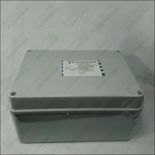 8 Inches Rectangle IP56 Adaptable PVC Junction Box 190 x 140 x 90mm in Pakistan - industryparts.pk