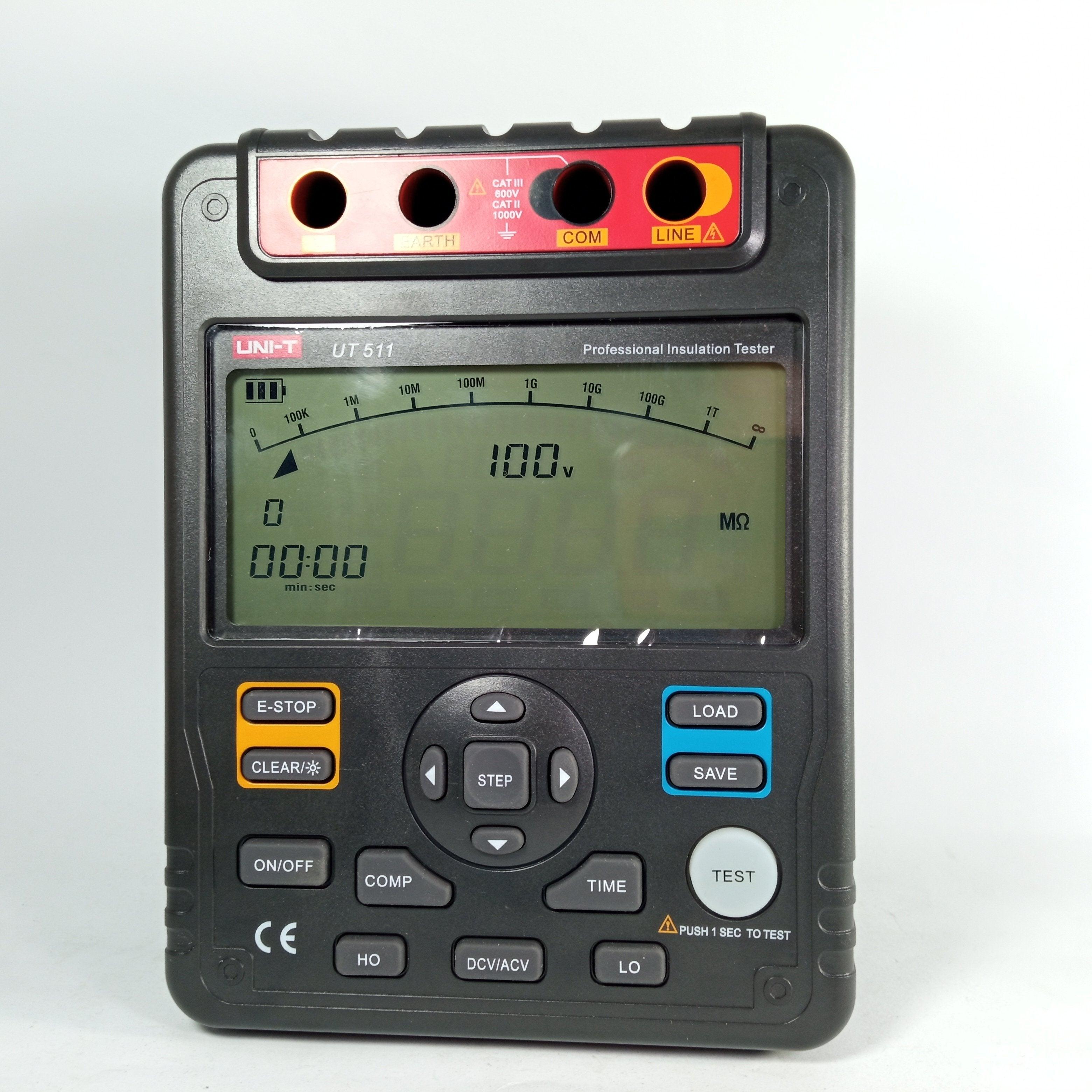 UNI T Digital Insulation Resistance Meter UT511 in Pakistan - industryparts.pk