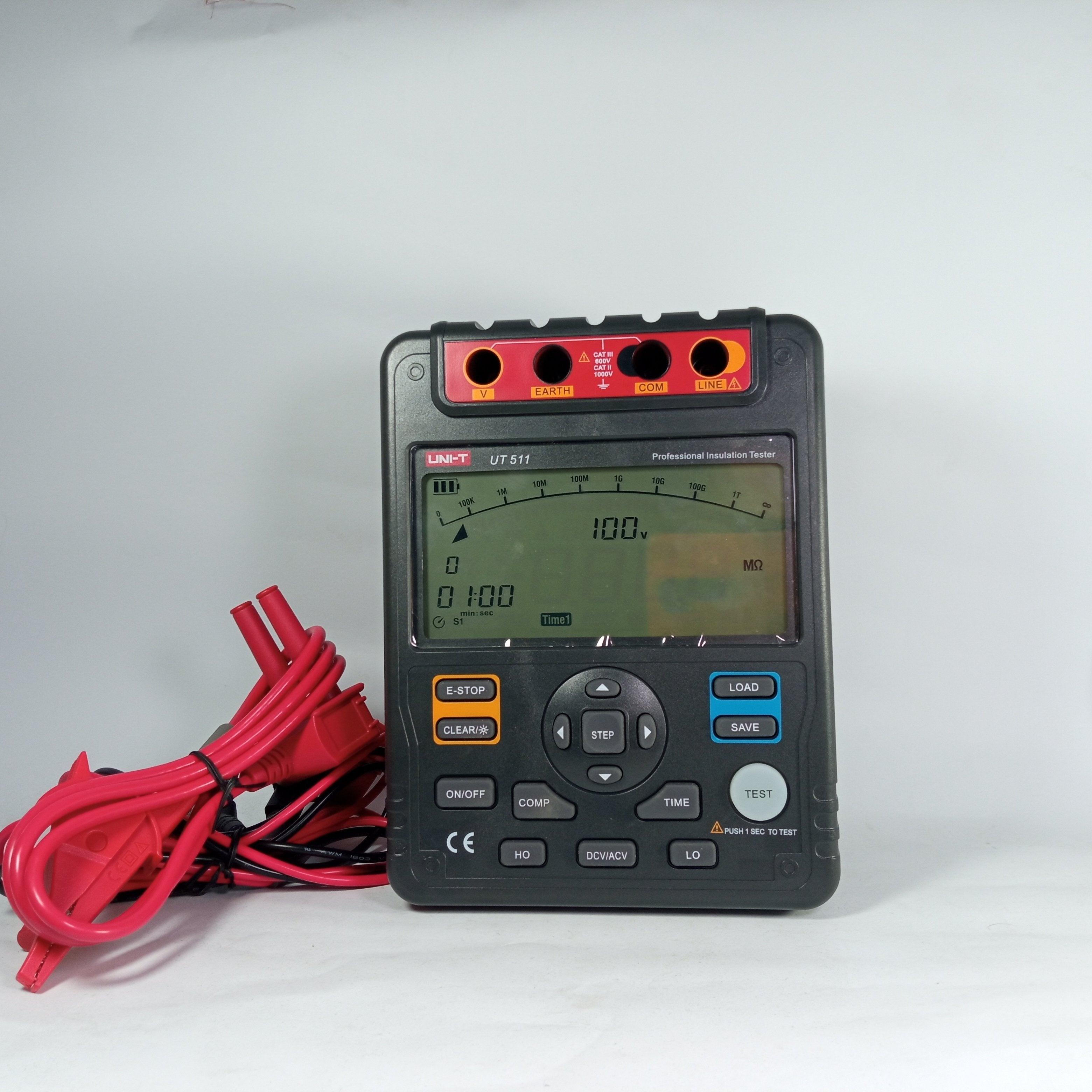 UNI T Digital Insulation Resistance Meter UT511 in Pakistan - industryparts.pk