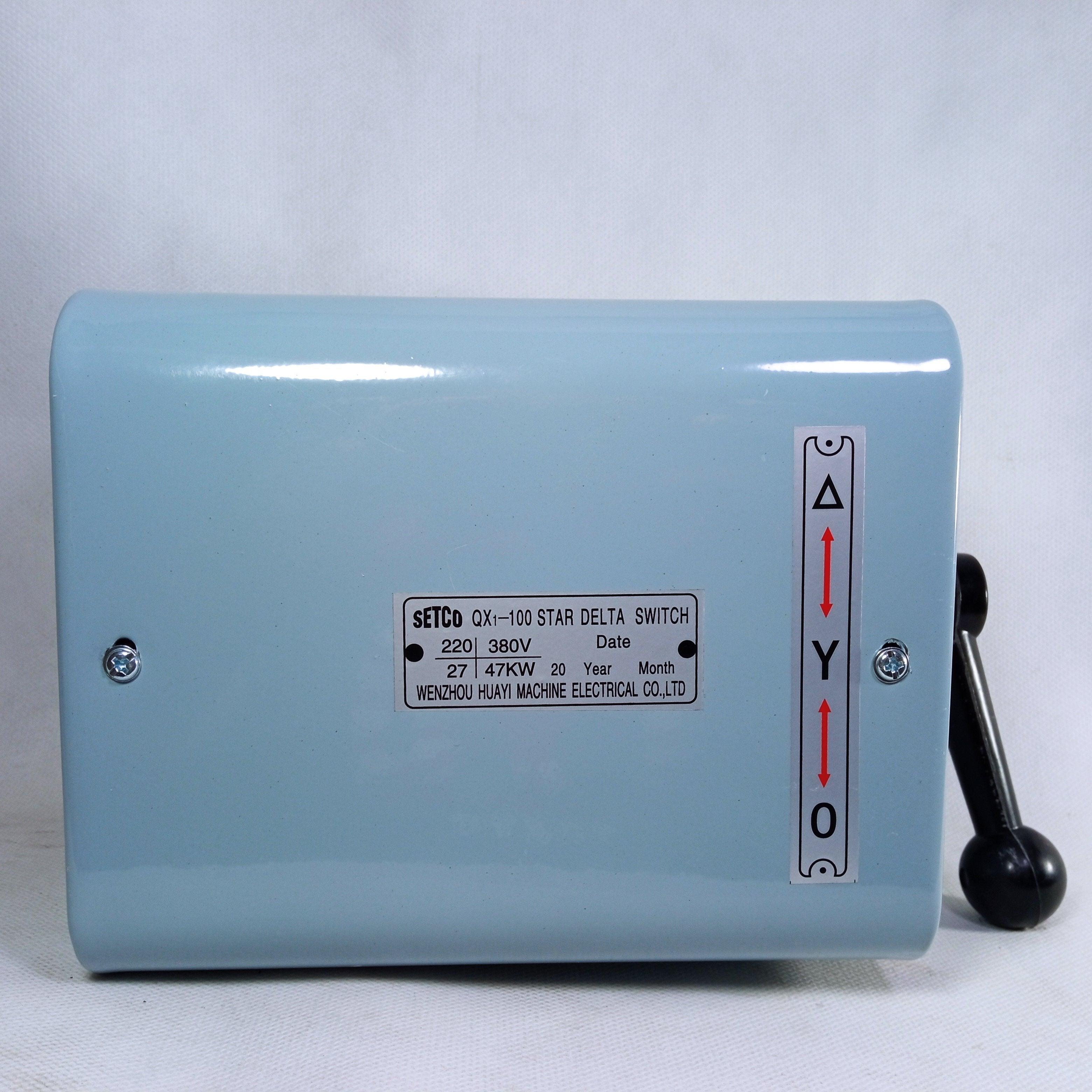 SETCO QX1-100 Star Delta Switch 380V 47KW in Pakistan - industryparts.pk