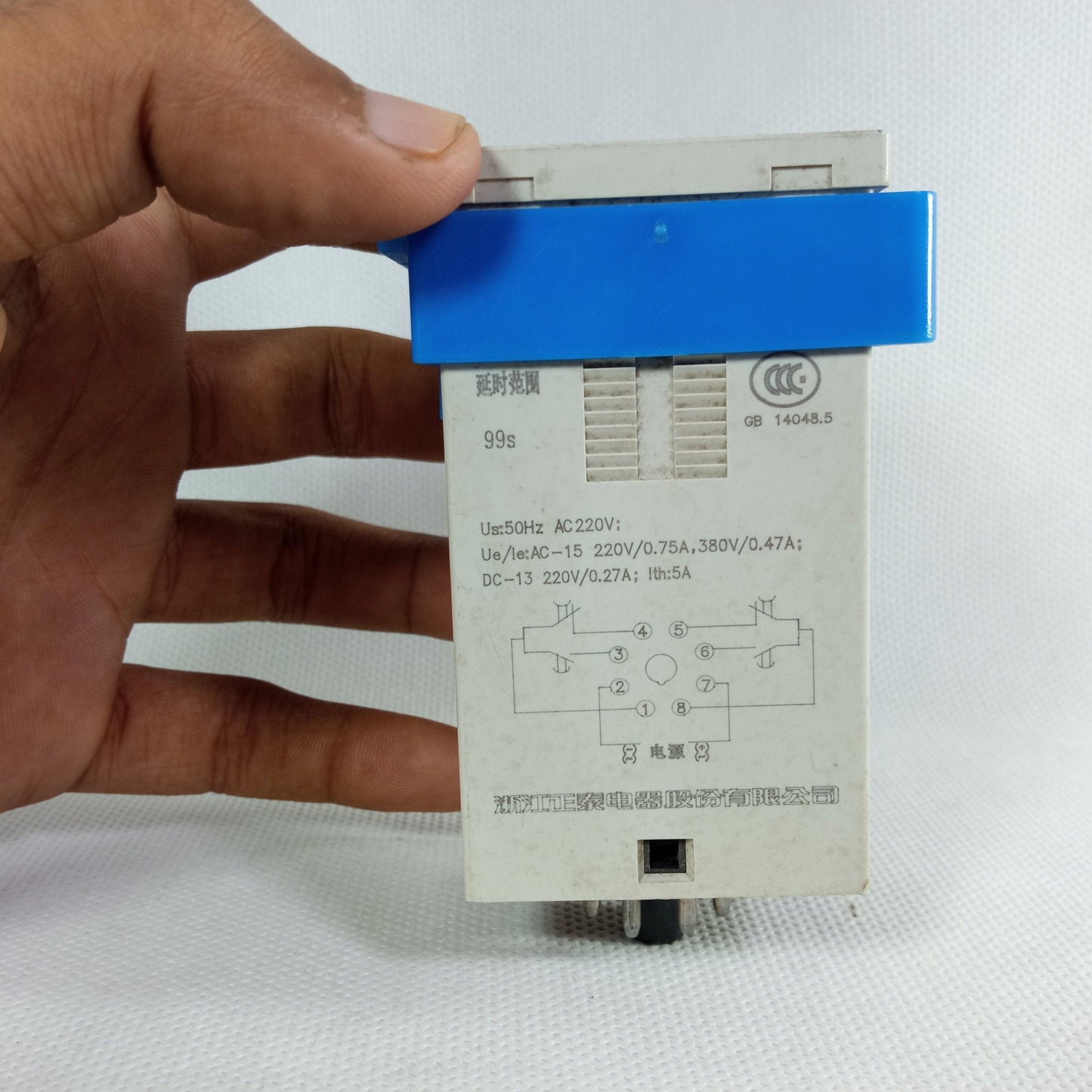 CHINT Time Relay JSS48A-G2 99s AC 220V DC24V in Pakistan - industryparts.pk