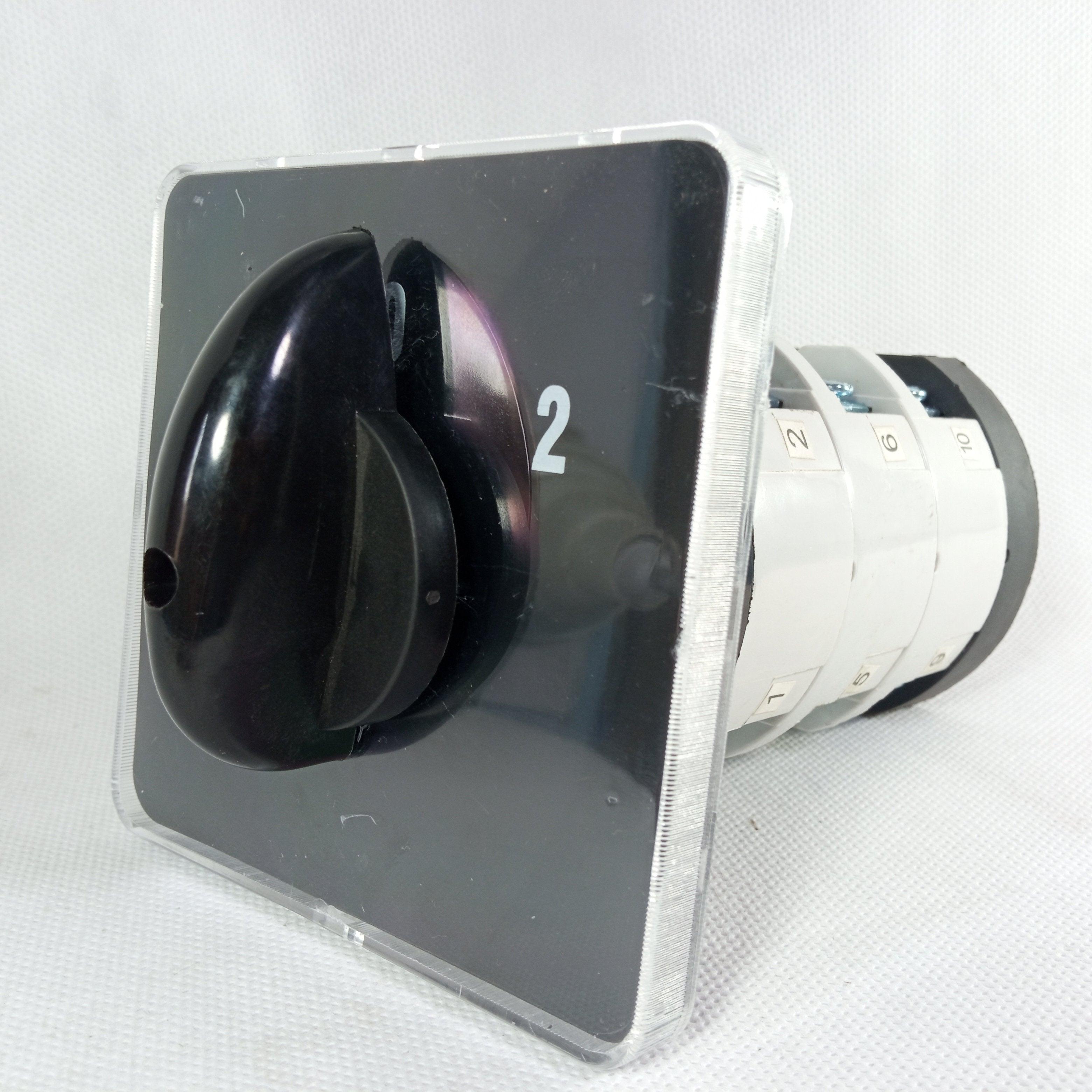 High Current 75A Cam Switch 0-3 Position 3 Poles Rotary Changeover Switches in Pakistan - industryparts.pk