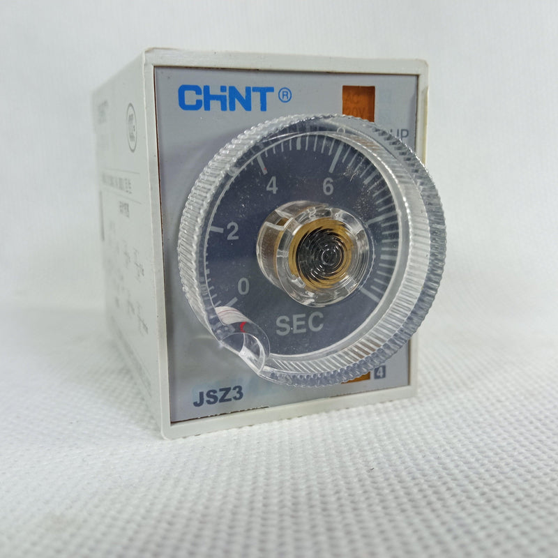 CHINT JSZ3 220VAC Time Relay Electricity Timing Relay Time Delay in Pakistan - industryparts.pk