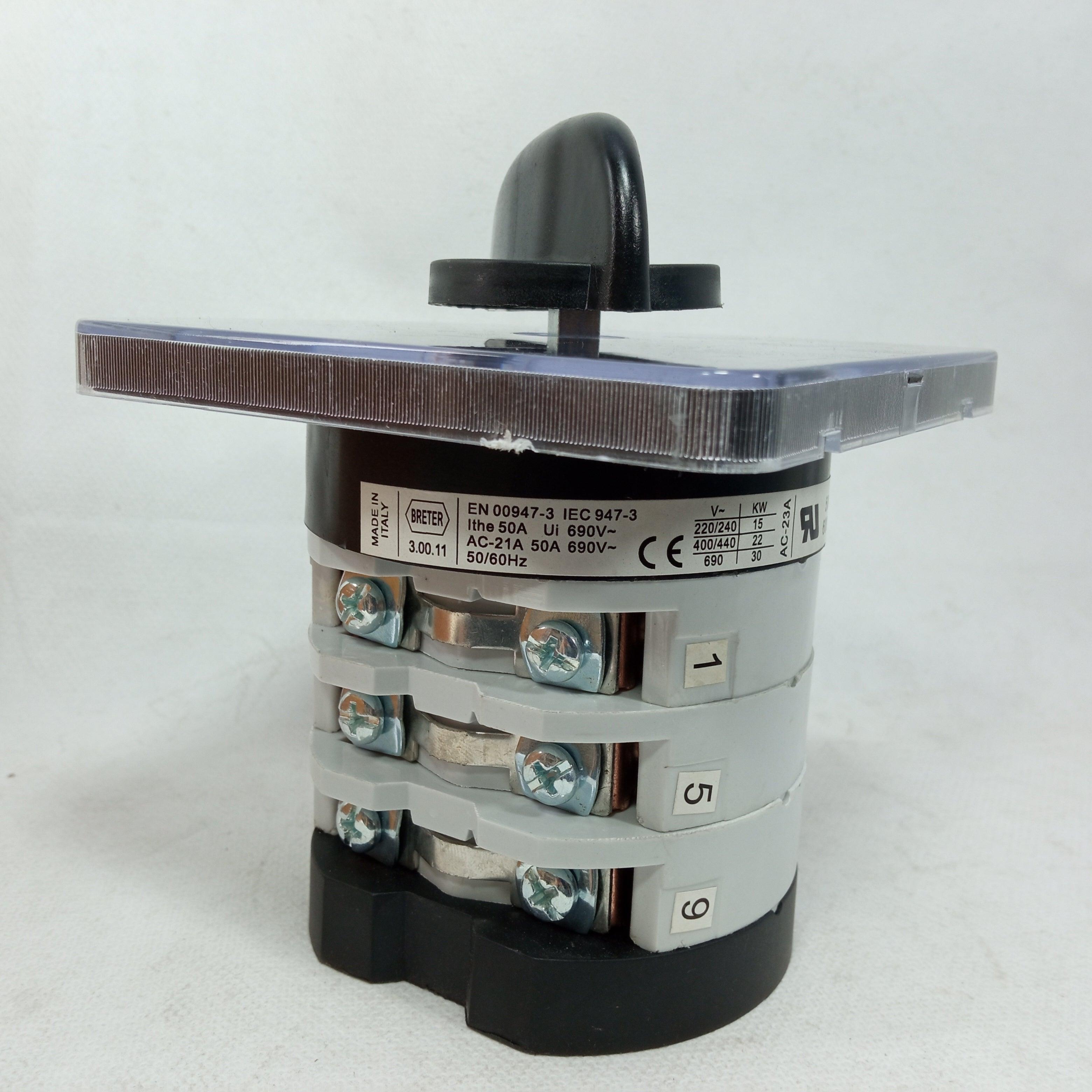 BRETER Cam Switch 1-0-2 Position Rotary Changeover Switches in Pakistan - industryparts.pk