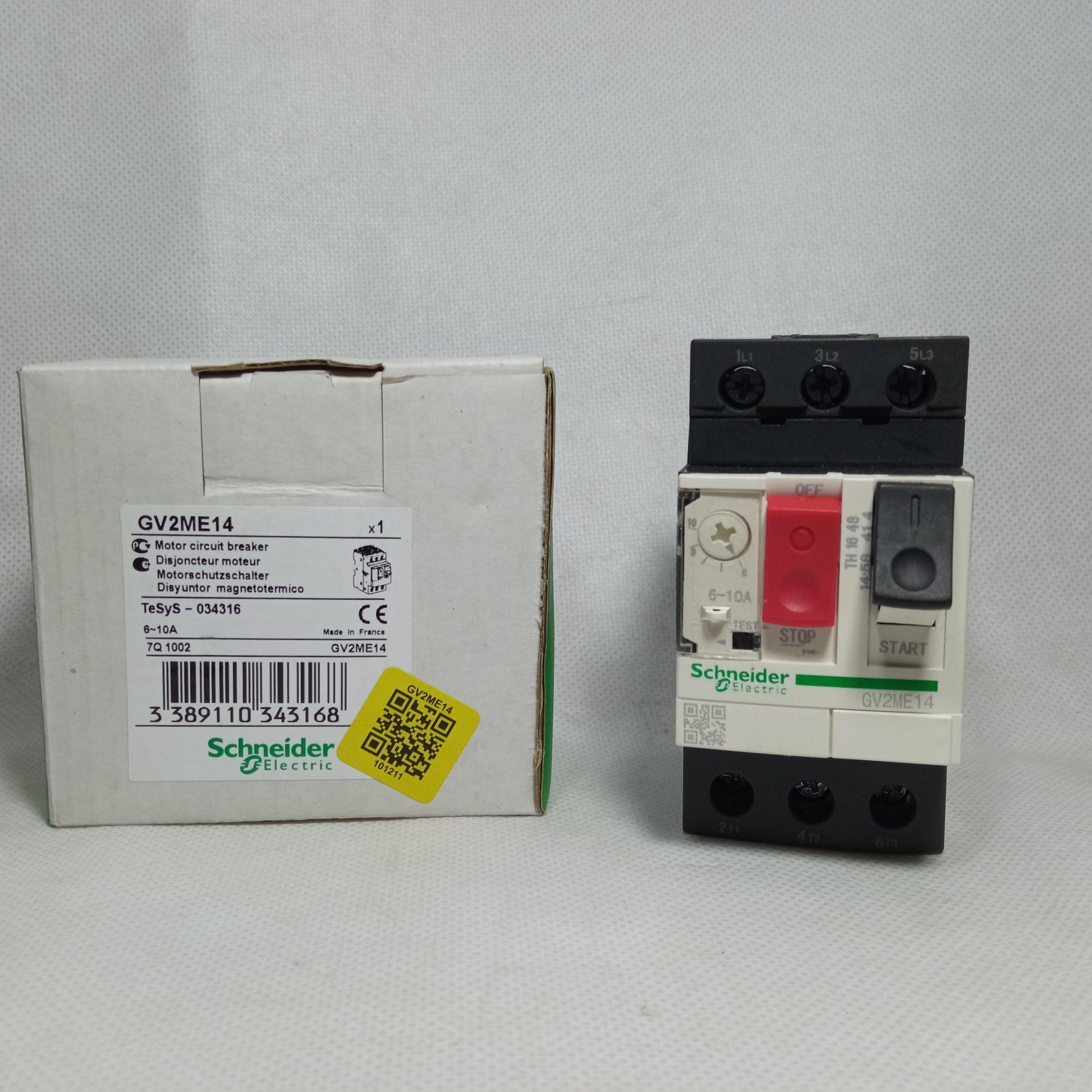 Schneider Motor circuit breaker GV2ME14 China in Pakistan - industryparts.pk
