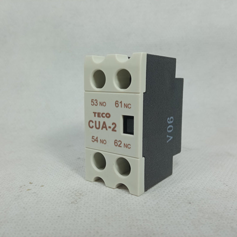 TECO AC Contactor Auxiliary Contact CUA-2 in Pakistan - industryparts.pk