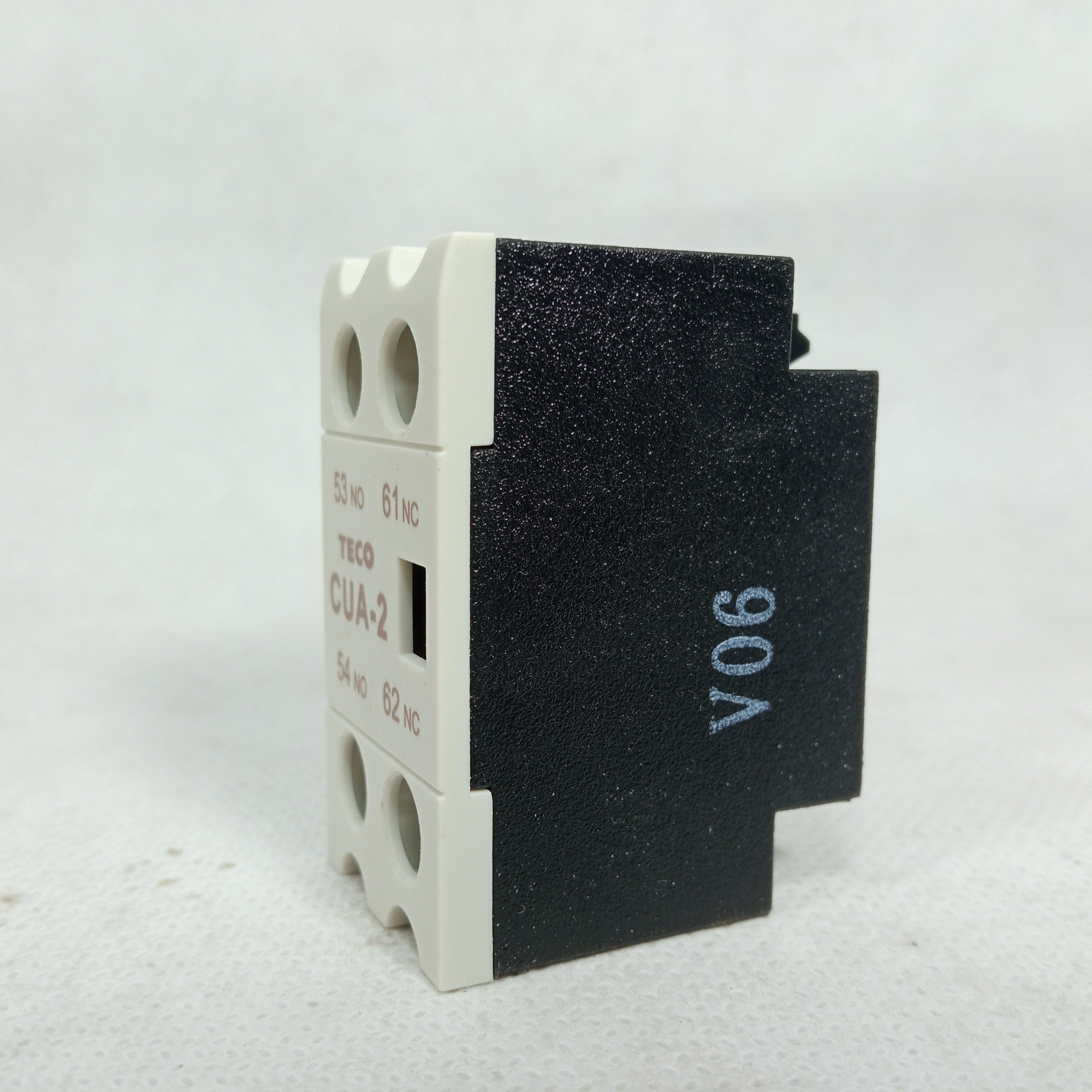 TECO AC Contactor Auxiliary Contact CUA-2 in Pakistan - industryparts.pk
