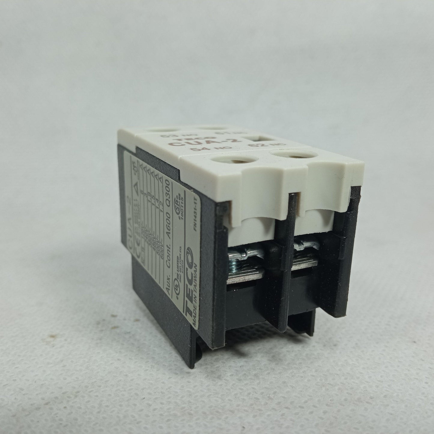 TECO AC Contactor Auxiliary Contact CUA-2 in Pakistan - industryparts.pk