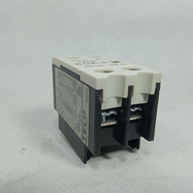 TECO AC Contactor Auxiliary Contact CUA-2 in Pakistan - industryparts.pk