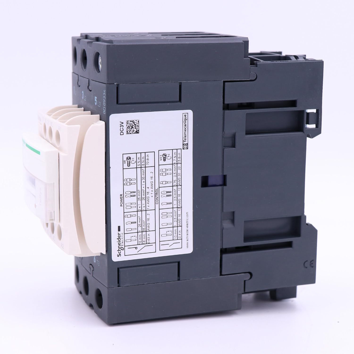 Schneider TeSys D LC1D65A 3P 65A 230V AC Contactor in Pakistan
