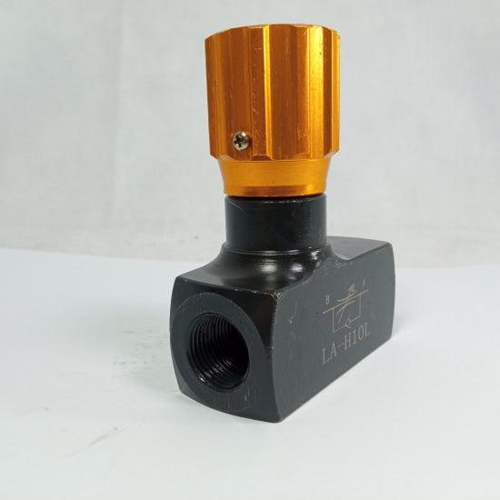 Hydraulic Throttle Valve Flow Control LA-H10L, LA-H16L in Pakistan - industryparts.pk