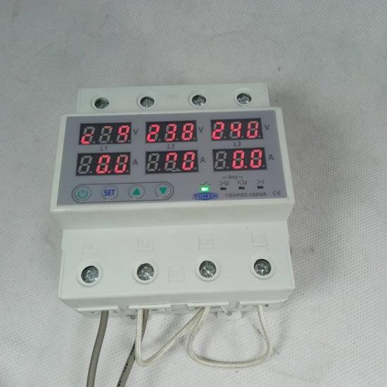 TOMZN Three Phase Voltage and Current Protector TOVPD3 in Pakistan - industryparts.pk
