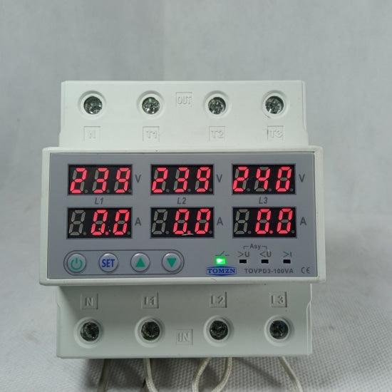TOMZN Three Phase Voltage and Current Protector TOVPD3 in Pakistan - industryparts.pk