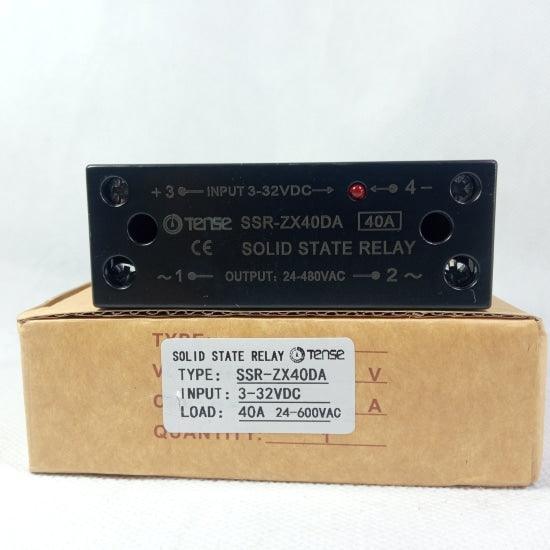 Tense Solid State Relay SSR-ZX40DA 40A 24-480VAC in Pakistan - industryparts.pk