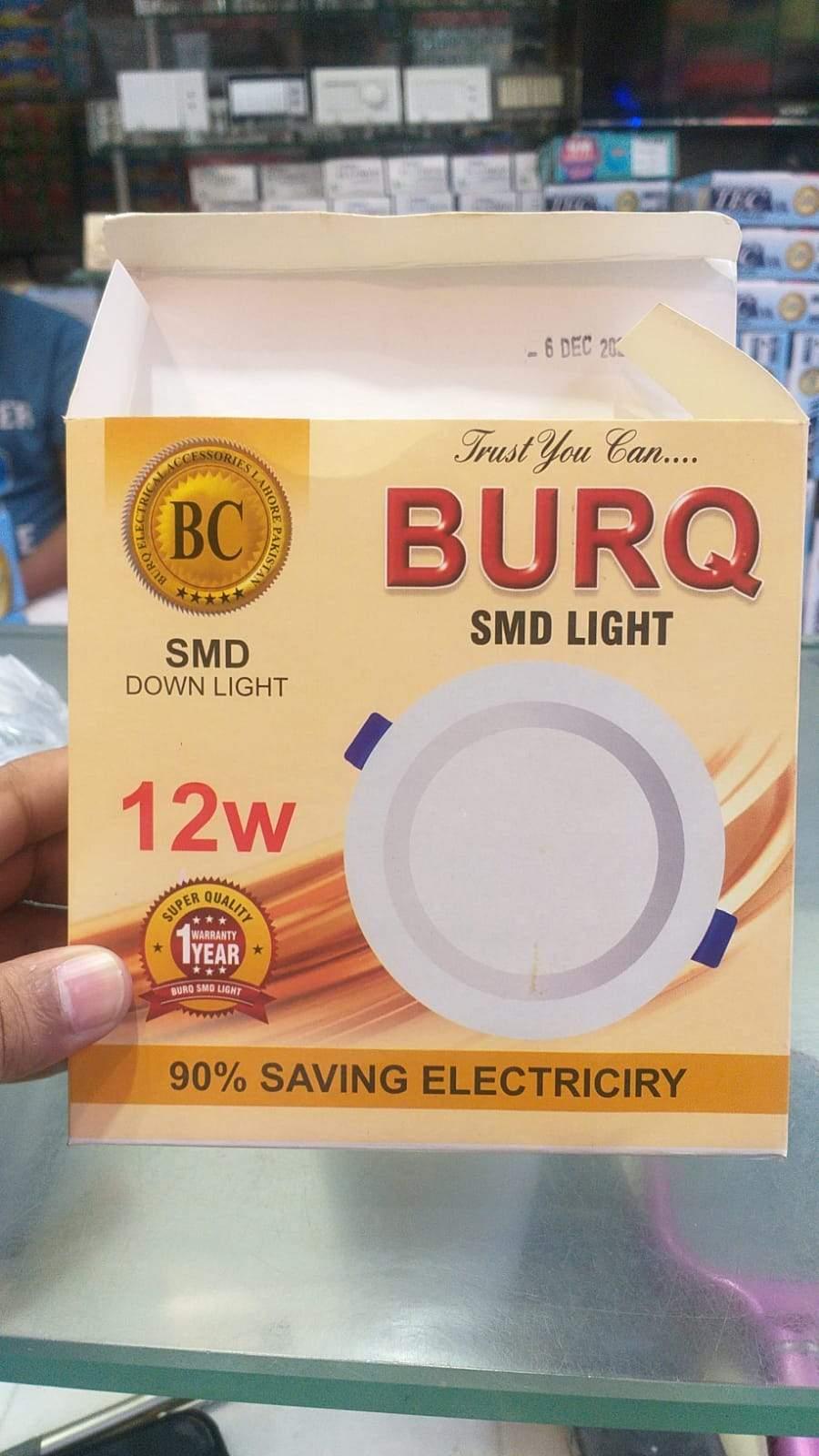 BURQ SMD Light Down Light 90% Saving Electricity in Pakistan - industryparts.pk