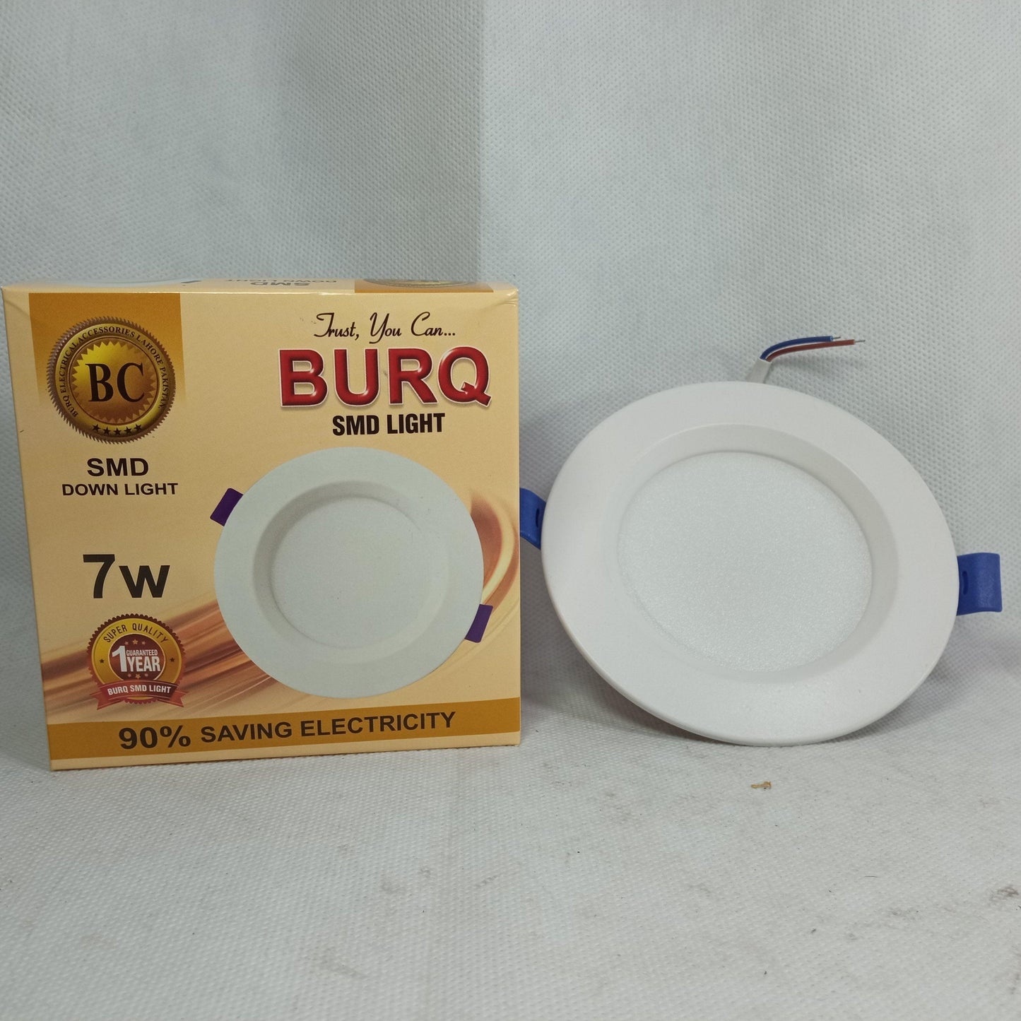 BURQ SMD Light Down Light 90% Saving Electricity in Pakistan - industryparts.pk