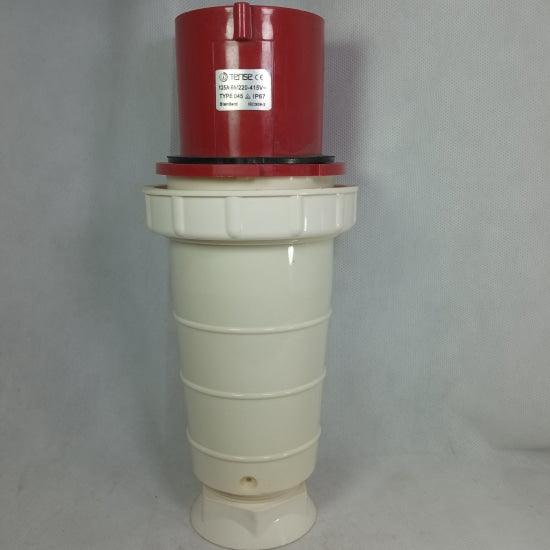 Tense IP67 125Amp 5Pin Industrial Socket in Pakistan - industryparts.pk