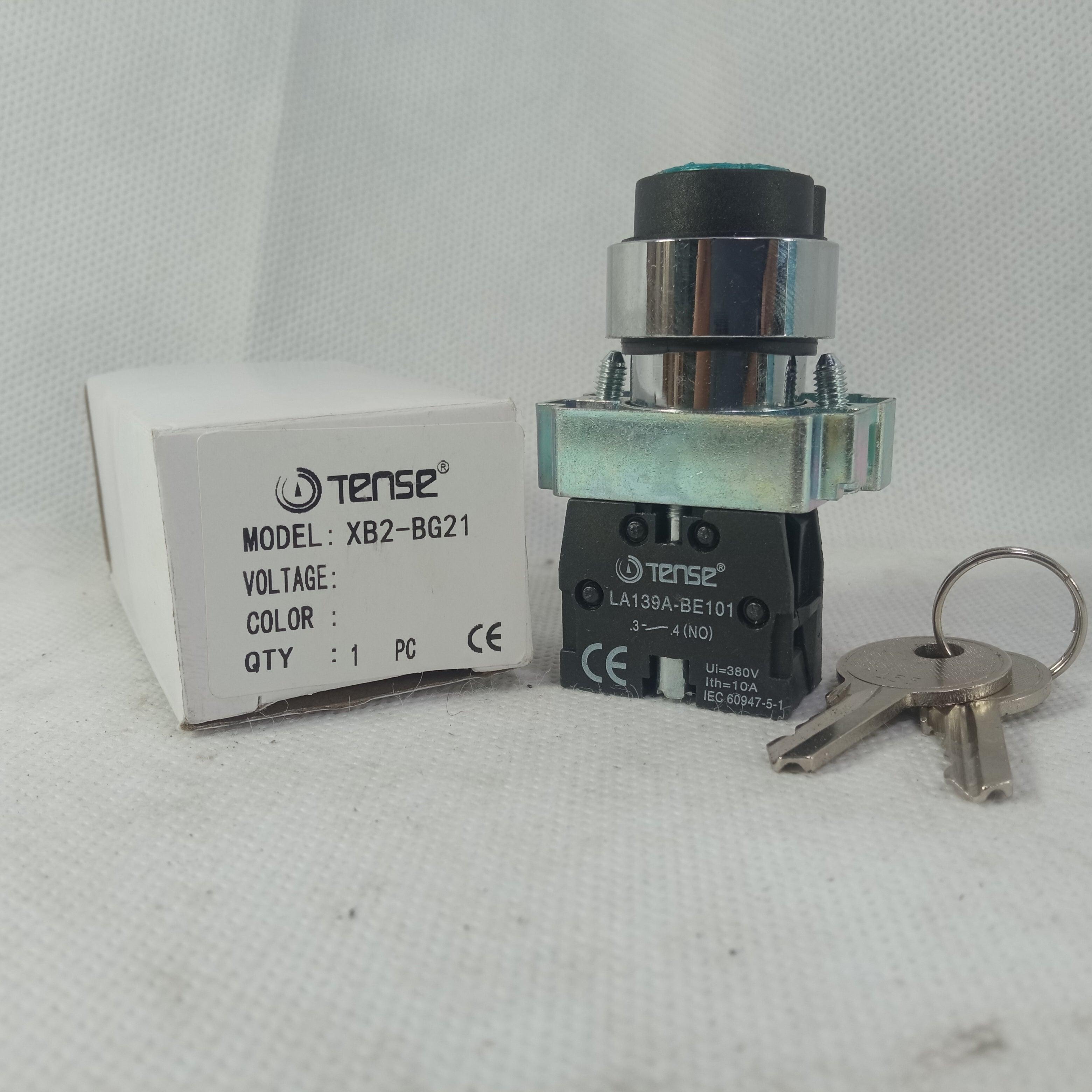 XB2-BG21 2 Position Selector Key Switch 1 no 22mm in Pakistan - industryparts.pk