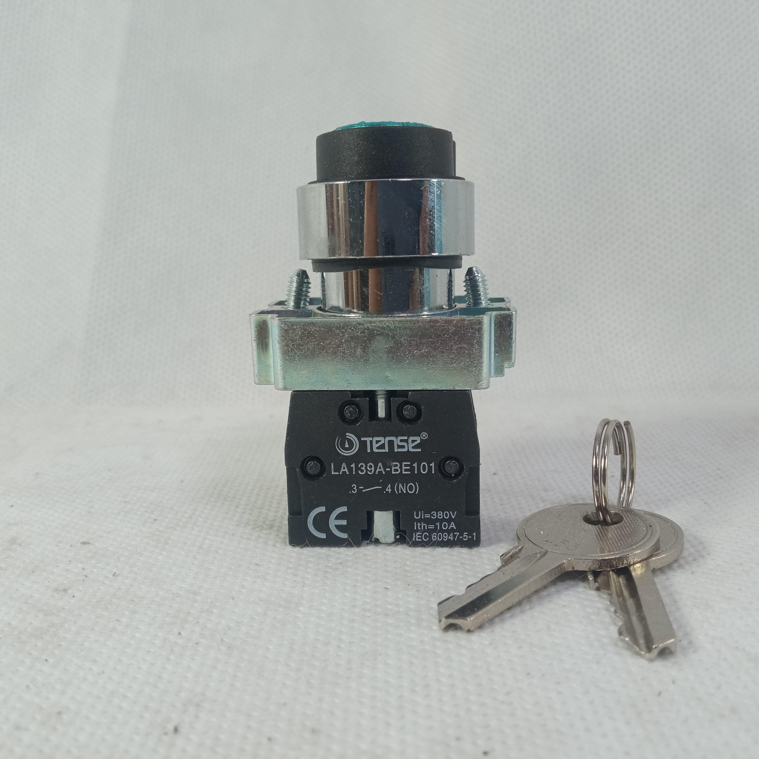 XB2-BG21 2 Position Selector Key Switch 1 no 22mm in Pakistan - industryparts.pk