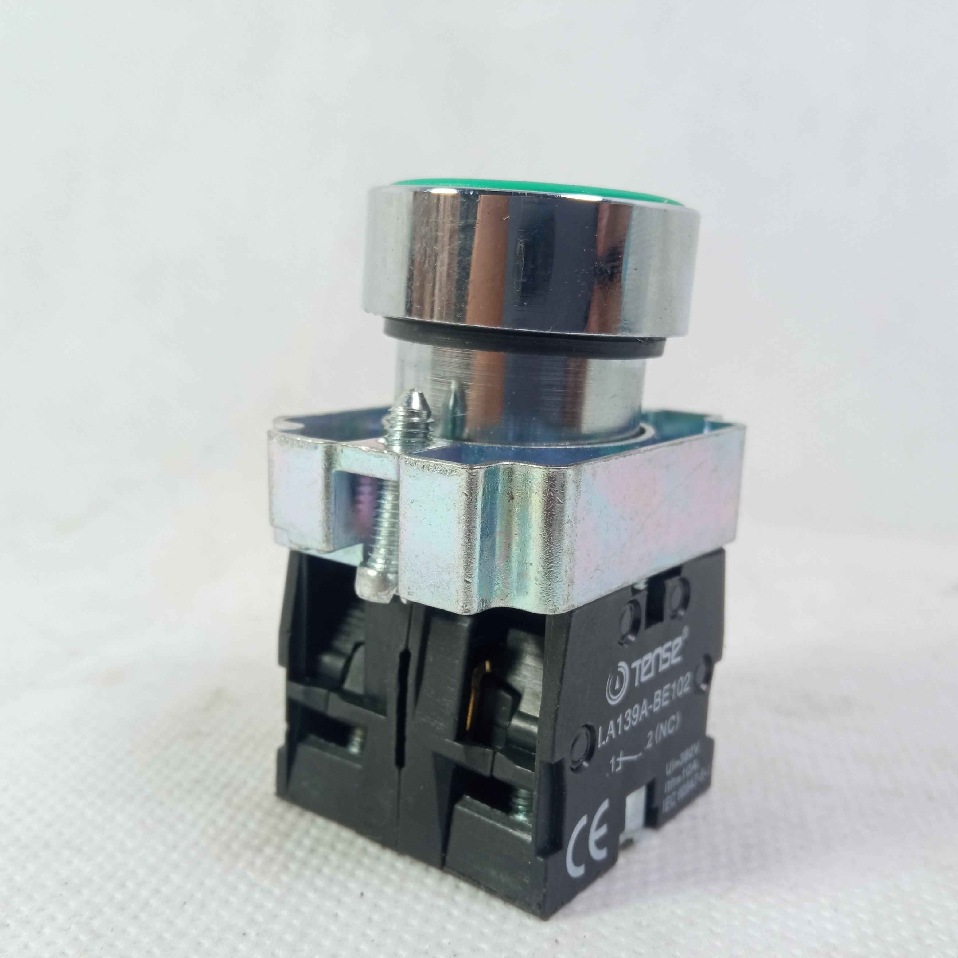 Flat Push Button Switch Metal XB2-BA35 in Pakistan - industryparts.pk