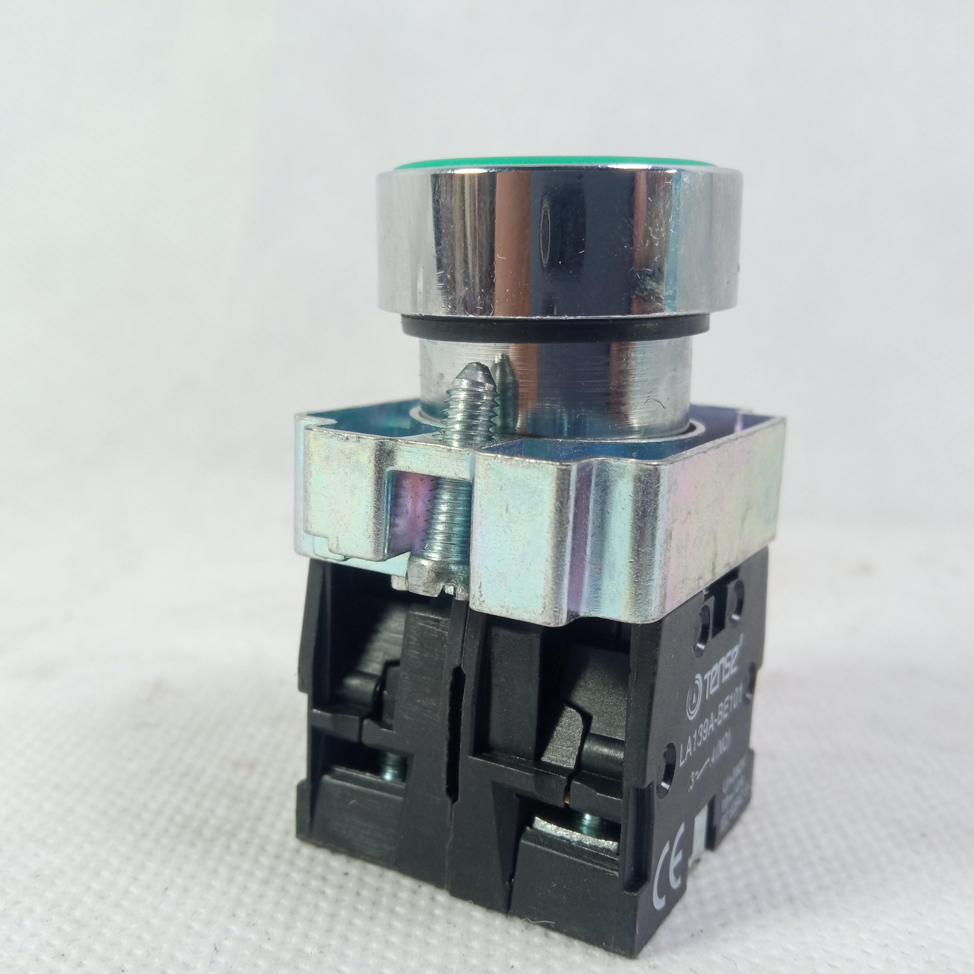 Flat Push Button Switch Metal XB2-BA35 in Pakistan - industryparts.pk