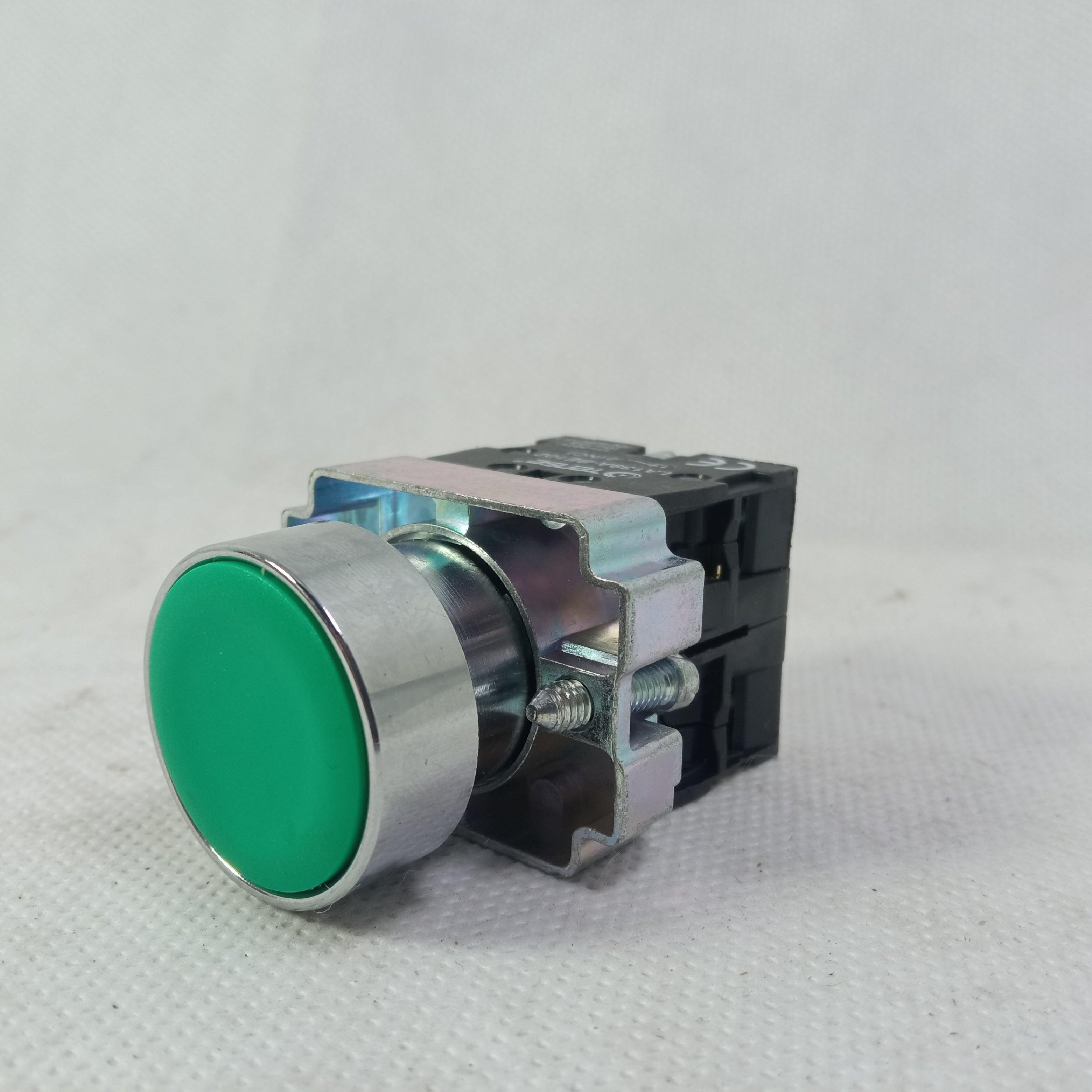 Flat Push Button Switch Metal XB2-BA35 in Pakistan - industryparts.pk