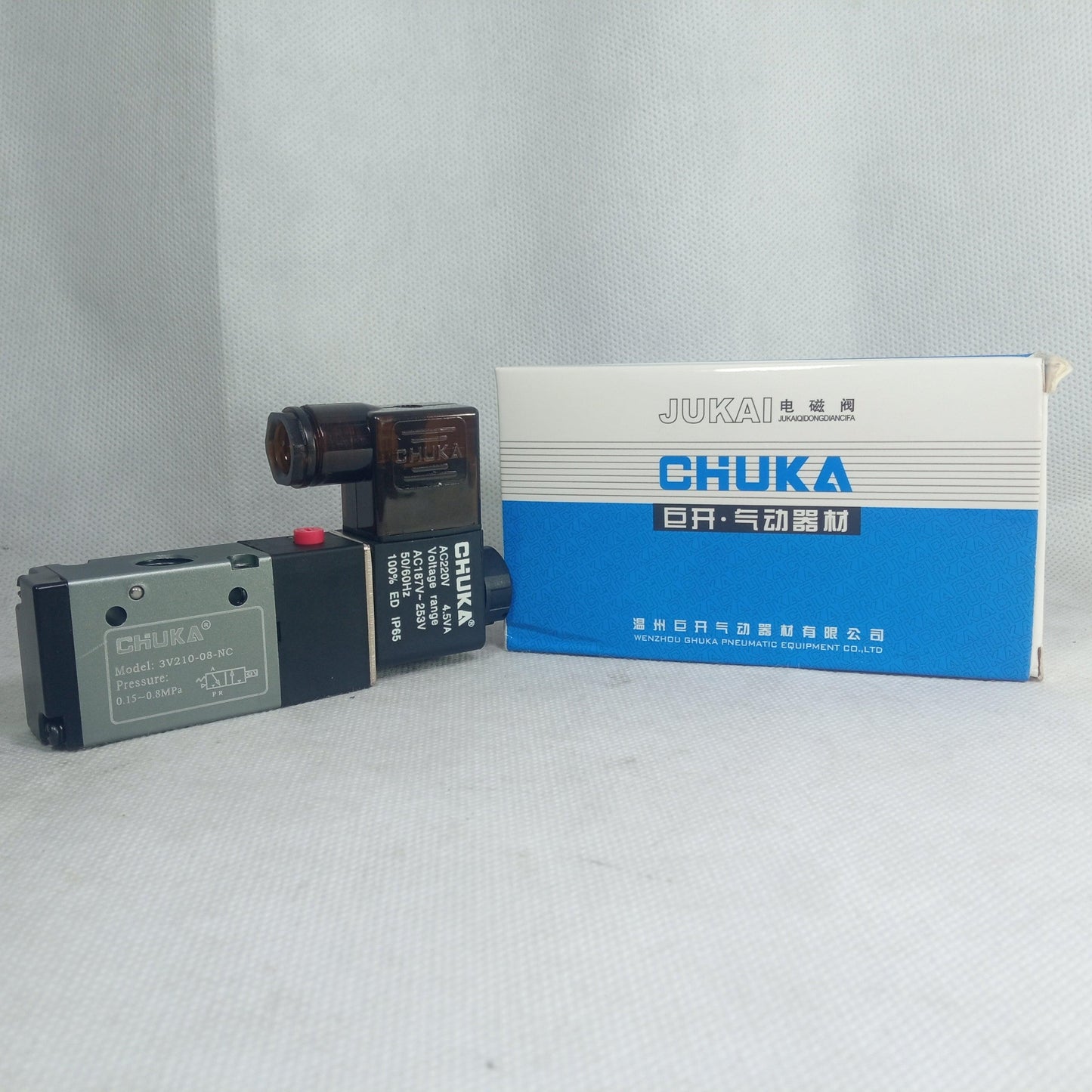 Pneumatic Solenoid Valve 3V210-08 DC24V in Pakistan - industryparts.pk