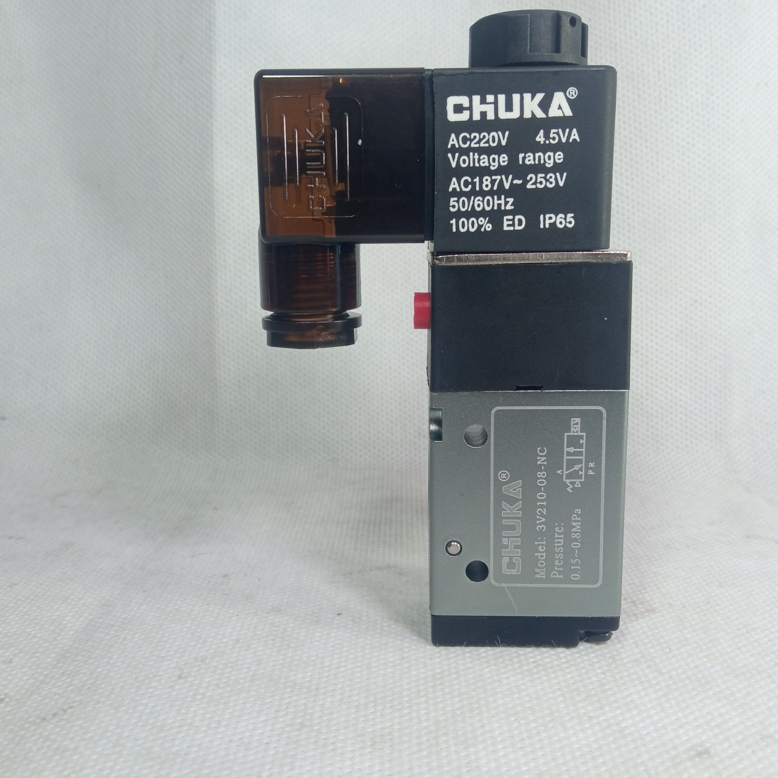 Pneumatic Solenoid Valve 3V210-08 DC24V in Pakistan - industryparts.pk