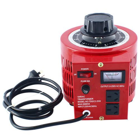 8amp Single Phase Ac 2kVA Voltage Regulators Variable Transformer Variac in Pakistan