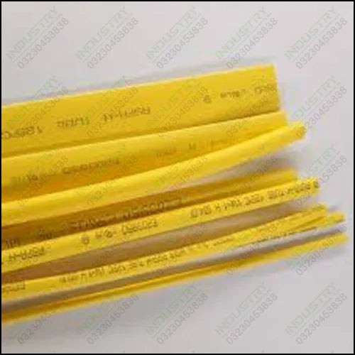 8mm Heat Shrink Sleeve Yellow Colour (100meter) - industryparts.pk