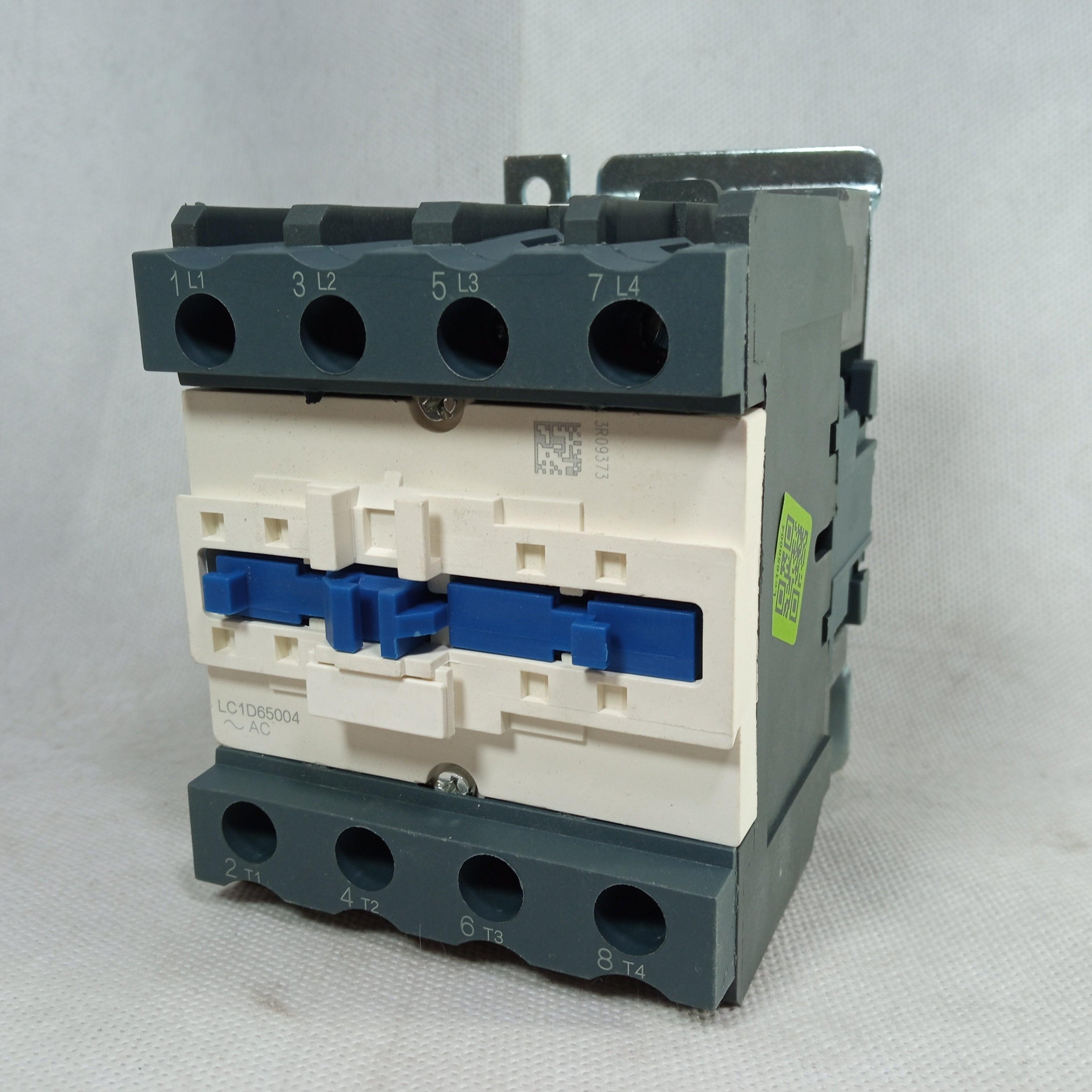 Schneider Contactor 4 Pole 80A LC1D65004  in Pakistan - industryparts.pk