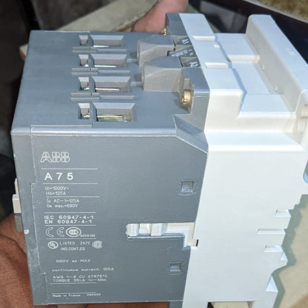 ABB A75-22-00 220-230V 50Hz Block Contactor
