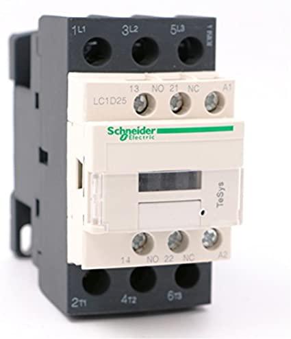 AC Contactor 3P LC1D25 LC1D25G7 LC1-D25G7 25A 120V AC coil in Pakistan - industryparts.pk