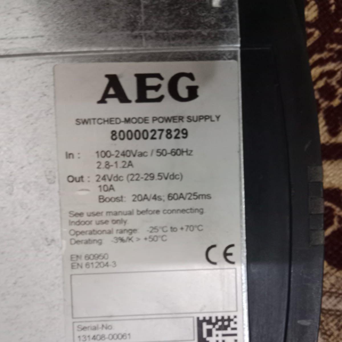 AEG Switched-Mode Power Supply 8000027829 in Pakistan - industryparts.pk