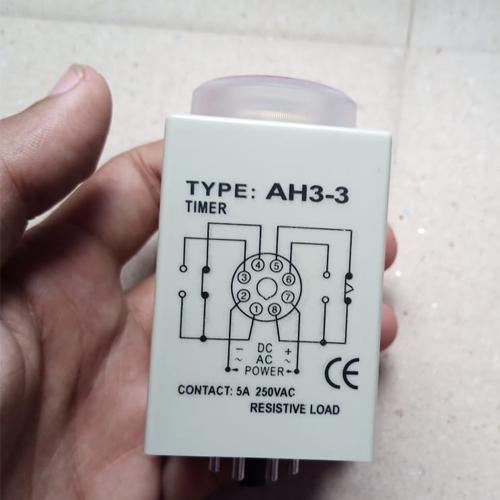 AH3-3 Multi Range Time Delay Relay Ah3 3 Timer Relay in Pakistan - industryparts.pk