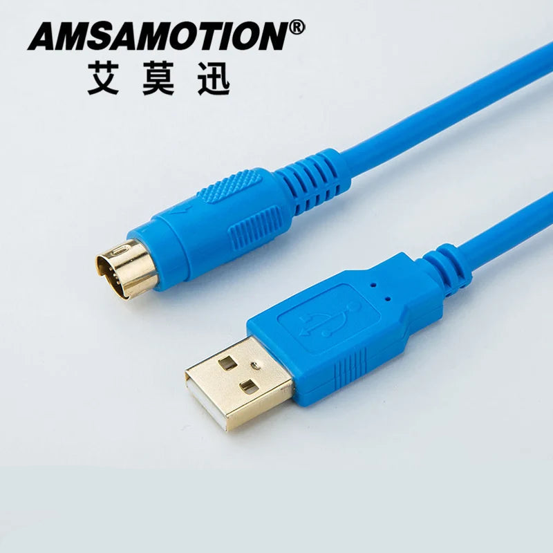 AMSAMOTION TSXPCX3030-C Schneider Twido PLC Programming Cable